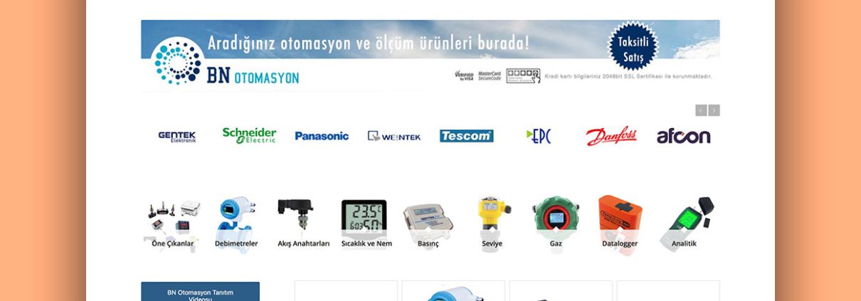 odablanc e-ticaret platformu BN Otomasyon'u internetten satışa taşıdıı